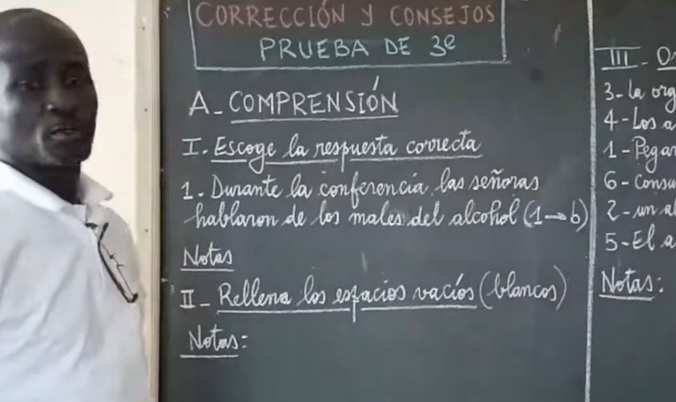 Cours Espagnol - Prueba de 3ième